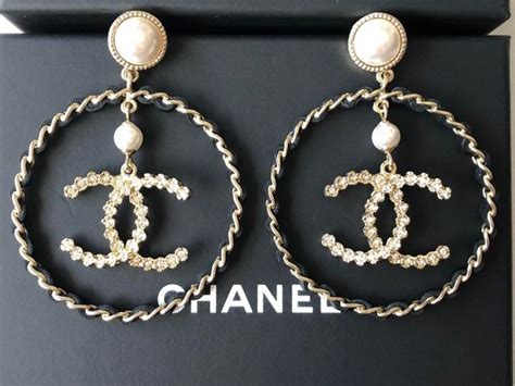 malleries chanel earrings|chanel jewelry earrings.